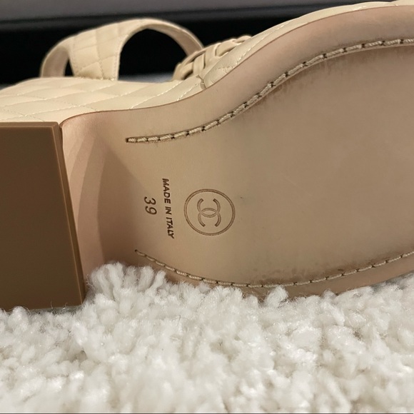 CHANEL WEDGES SIZE 39 NIB - Picture 10 of 12